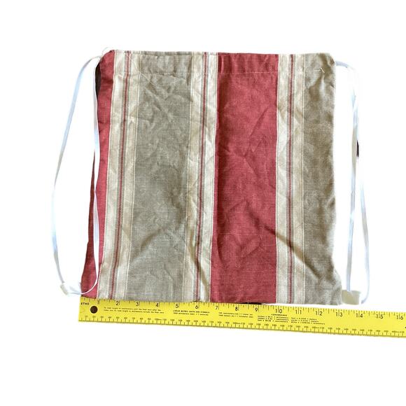 Small Canvas Drawstring Bag - Picture 4 of 5